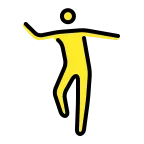 Emoji Hombre bailando en OpenMoji