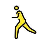 Emoji Hombre corriendo en OpenMoji