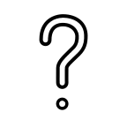 White Question Mark emoji on OpenMoji