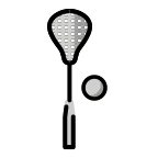 Emoji Lacrosse en OpenMoji