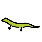 Lizard emoji on OpenMoji