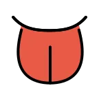 Tongue emoji on OpenMoji
