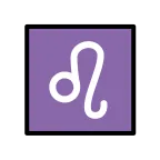 Leo emoji on OpenMoji
