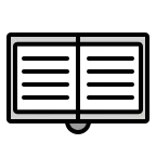 Emoji Libro abierto en OpenMoji