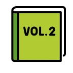 Emoji Libro verde en OpenMoji