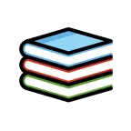 Emoji Libros en OpenMoji
