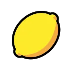 Emoji Limón en OpenMoji