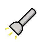 Emoji Linterna en OpenMoji