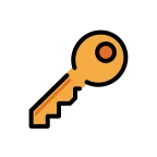 Key emoji on OpenMoji