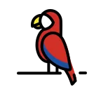 Emoji Loro en OpenMoji