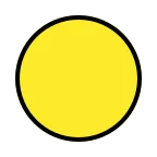 Emoji Luna llena en OpenMoji