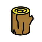 Emoji Madera en OpenMoji