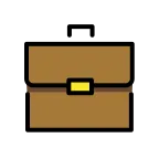 Emoji Maletín en OpenMoji