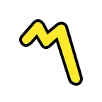 Emoji Marca de alternancia en OpenMoji