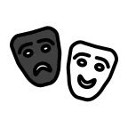 Performing Arts emoji on OpenMoji