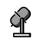 Emoji Micrófono de estudio en OpenMoji