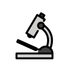 Microscope emoji on OpenMoji