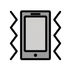 Emoji Modo vibración en OpenMoji