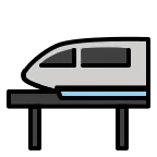 Monorail emoji on OpenMoji