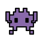 Emoji Monstruo alienígena en OpenMoji
