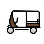 Emoji Mototaxi en OpenMoji