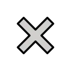 Multiply emoji on OpenMoji