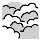 Fog emoji on OpenMoji