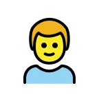 Boy emoji on OpenMoji