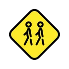 Children Crossing emoji on OpenMoji