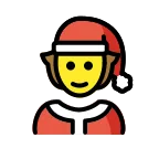 Mx Claus emoji on OpenMoji