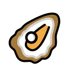 Emoji Ostra en OpenMoji