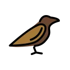 Bird emoji on OpenMoji