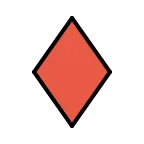 Diamond Suit emoji on OpenMoji