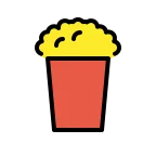 Popcorn emoji on OpenMoji