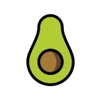 Emoji Palta (aguacate) en OpenMoji