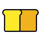 Bread emoji on OpenMoji