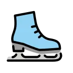 Emoji Patín de hielo en OpenMoji