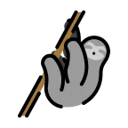 Emoji Perezoso en OpenMoji