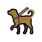 Guide Dog emoji on OpenMoji