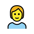 Person emoji on OpenMoji
