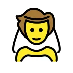 Person with Veil emoji on OpenMoji