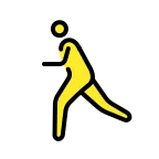 Person Running emoji on OpenMoji