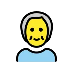 Emoji Persona mayor en OpenMoji