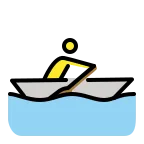 Person Rowing Boat emoji on OpenMoji