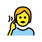 Emoji Persona sorda en OpenMoji