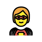 Emoji Personaje de superhéroe en OpenMoji