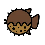 Emoji Pez globo en OpenMoji