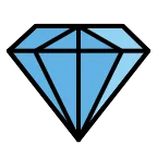 Gem Stone emoji on OpenMoji