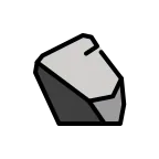 Emoji Piedra en OpenMoji