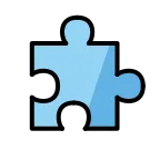Puzzle Piece emoji on OpenMoji